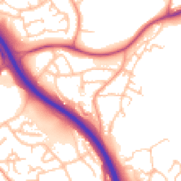 Daytime road noise heatmap for TF2 6FE