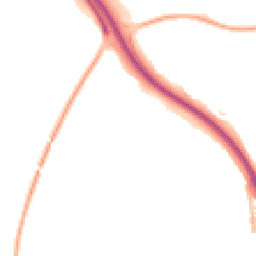 Night-time road noise heatmap for TF2 6HZ