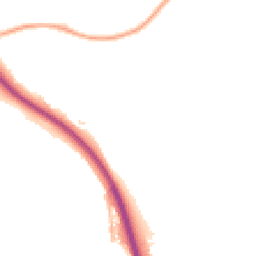 Night-time road noise heatmap for TF2 6LH