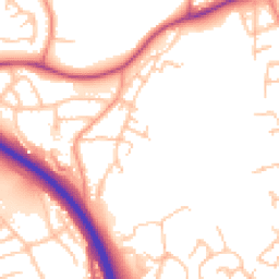 Daytime road noise heatmap for TF2 6LS