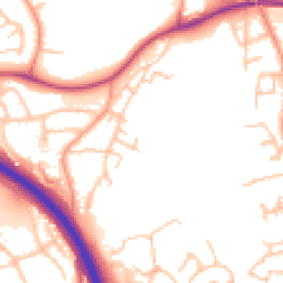 Daytime road noise heatmap for TF2 6LT