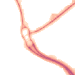 Night-time road noise heatmap for TF2 6NY