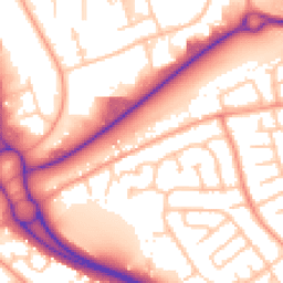 Daytime road noise heatmap for TF2 6PG