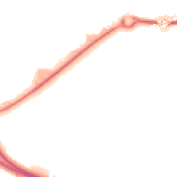 Night-time road noise heatmap for TF2 6PJ