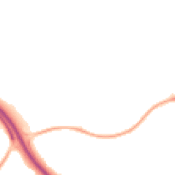 Night-time road noise heatmap for TF2 6PZ