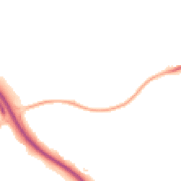 Night-time road noise heatmap for TF2 6QB