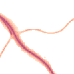 Night-time road noise heatmap for TF2 6QJ