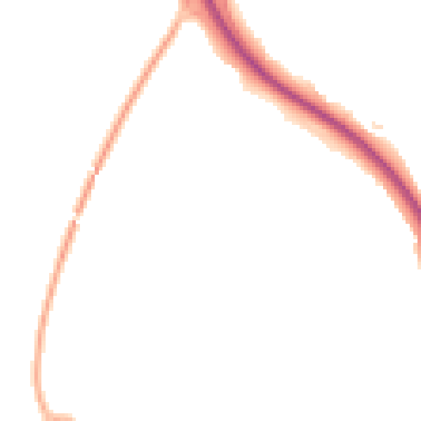 Night-time road noise heatmap for TF2 6TN