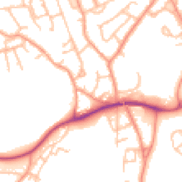 Daytime road noise heatmap for TF2 7AN