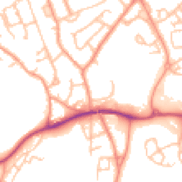Daytime road noise heatmap for TF2 7AT