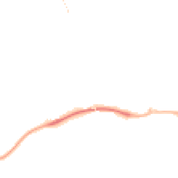 Night-time road noise heatmap for TF2 7AT