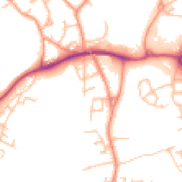 Daytime road noise heatmap for TF2 7BB