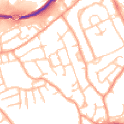 Daytime road noise heatmap for TF2 7FB