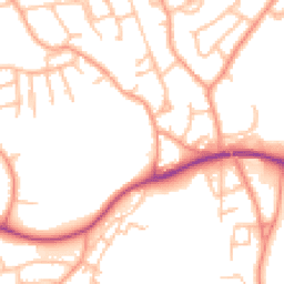 Daytime road noise heatmap for TF2 7FD