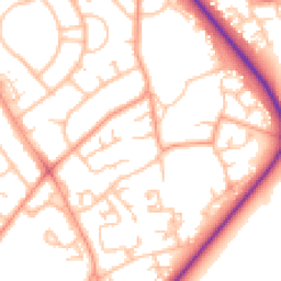 Daytime road noise heatmap for TF2 7HP