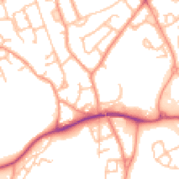 Daytime road noise heatmap for TF2 7LF