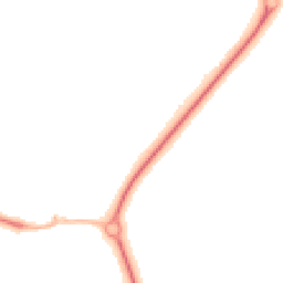 Night-time road noise heatmap for TF2 7LY