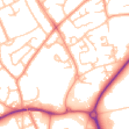 Daytime road noise heatmap for TF2 7NL