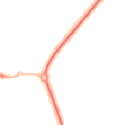 Night-time road noise heatmap for TF2 7QD