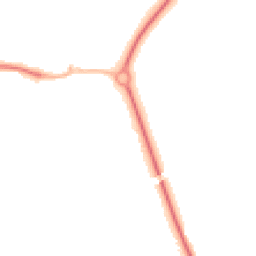 Night-time road noise heatmap for TF2 7QQ