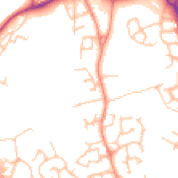 Daytime road noise heatmap for TF2 7RD
