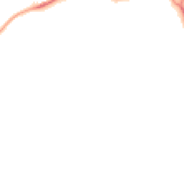 Night-time road noise heatmap for TF2 7RD