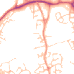 Daytime road noise heatmap for TF2 7RF