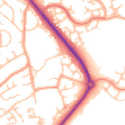 Daytime road noise heatmap for TF2 7RL