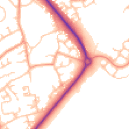 Daytime road noise heatmap for TF2 7RR
