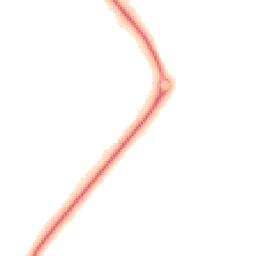 Night-time road noise heatmap for TF2 7RT