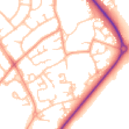 Daytime road noise heatmap for TF2 7SG