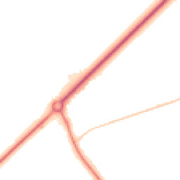 Night-time road noise heatmap for TF2 8DL