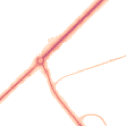 Night-time road noise heatmap for TF2 8DS