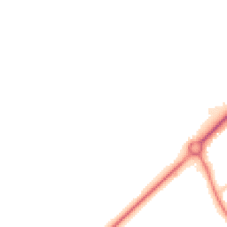 Night-time road noise heatmap for TF2 8DW