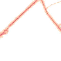 Night-time road noise heatmap for TF2 8EW