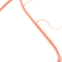 Night-time road noise heatmap for TF2 8HX