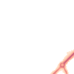 Night-time road noise heatmap for TF2 8LE