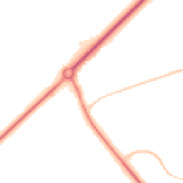 Night-time road noise heatmap for TF2 8NR