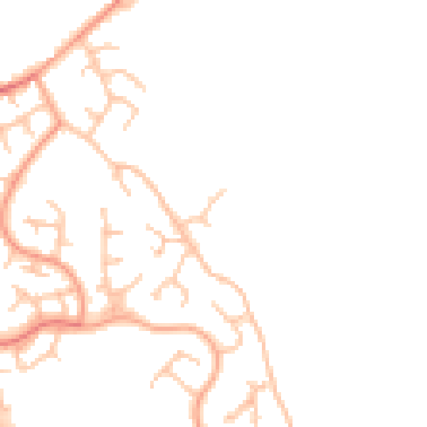 Daytime road noise heatmap for TF2 8PH