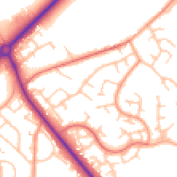 Daytime road noise heatmap for TF2 8PR