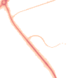 Night-time road noise heatmap for TF2 8QY