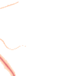 Night-time road noise heatmap for TF2 8QZ