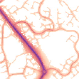 Daytime road noise heatmap for TF2 8RR