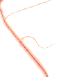 Night-time road noise heatmap for TF2 8SH