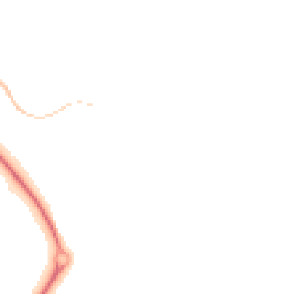 Night-time road noise heatmap for TF2 8SL