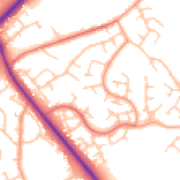 Daytime road noise heatmap for TF2 8SP