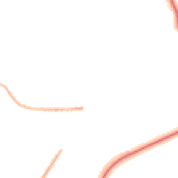 Night-time road noise heatmap for TF2 9AZ