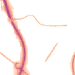 Night-time road noise heatmap for TF2 9DP