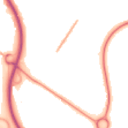 Night-time road noise heatmap for TF2 9EA