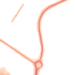 Night-time road noise heatmap for TF2 9FU